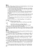 Bài tập kiểm toán 