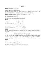 Đề ôn thi ĐH 21