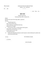 BÁO CÁO Tổng kết công tác năm