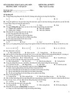 đề vạt lí cực hay