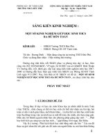 HS tự ra đề môn toán