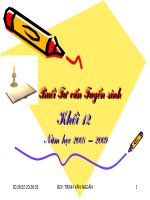 Tư vấn Tuyển sinh ĐH - CĐ - TCCN