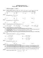 De thi hoc ki 2 lop 11 nam 09