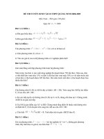 ĐỀ THI TUYỂN SINH VÀO 10 THPT QUẢNG NINH 2008