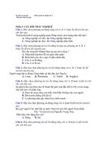 đề cương ôn tập HKII