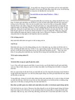 Trong phần này chúng tôi sẽ giới thiệu