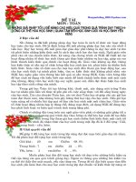 Những giải pháp tối ưu để nâng cao hiệu quả trong quá trình giảng dạy theo hướng cá thể hoá