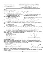 Đề thi HK1 năm 07-08 trường Hương Lâm