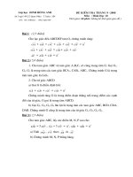 De KT Hinh, chuong đầu