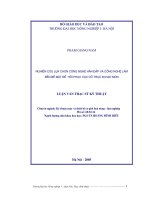 Nghiên cứu lựa chọn công nghệ hàn đắp và công nghệ làm bền bề mặt để hồi phục các cổ trục bị hao mòn 