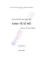 Giáo trình  kinh tế vĩ mô 