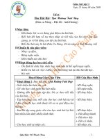 Giáo Án ÂM Nhac lớp 1