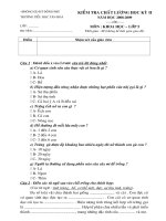 Bộ đề KT HKII lớp 5