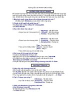 Huong dan cai windows xp