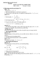 Đề tham khảo thi TN12 Toán (3)