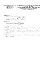 Đề thi vào lớp 10 chuyên Lam Sơn (Thanh Hóa)