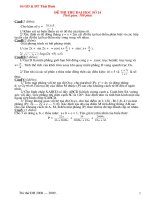 Đề thi thử số 14