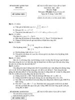 Đề thi tuyển sinh vào THPT Hưng Yên 02-03