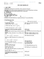 Giáo án hình học 9 tiết 65 - 70