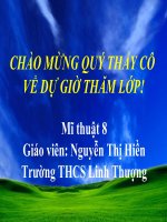 Mĩ thuật 8-Bài 22 Vẽ tranh cổ động