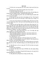 Bài tập về công