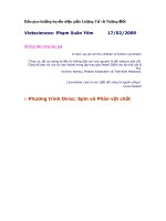 Bản giao hưởng huyền diệu giữa Lượng Tử và Tương Đối