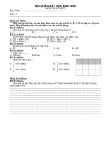 Khảo sát HSG toán 2(đề 3)