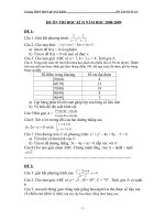 đề ôn thi hk2 khối 10 hay