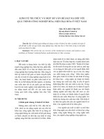 Kinh te tri thuc trong qua trinh CNH, HDH