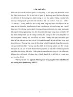 Vị trí, vai trò của nghành Thương mại trong sự phát triẻn nền kinh tế thị trường theo định hướng XHCN