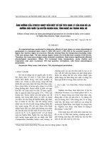 ảnh hửởng của stress nhiệt đến một số chỉ tiêu sinh lý của đàn bò lai h-ớng sữa nuôi tại huyện nghĩa đàn, tỉnh nghệ an trong mùa hè