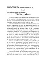 Bài dự thi về Công Đoàn