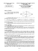 De thi vao THPT chuyen Hoa  Hung Yen 2008.doc