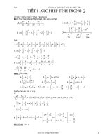 GIÁO ÁN ÔN TẬP HÈ LỚP 7 LÊN 8