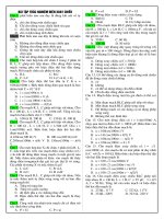 Đề trắc nghệm cơ bản và nâng cao vật lí 12