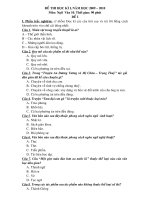 Tiết 49- 50 Bài viết số 4