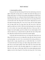 Hoàn thiện hoạch định chiến lược kinh doanh của công ty xăng dầu thừa thiên huế 