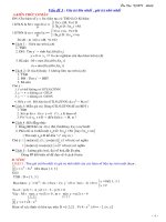 Chuyên đề GTLN - GTNN