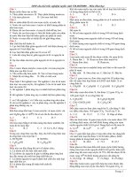 LUYEN THI ĐAI HOC CAN THIET