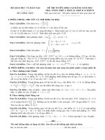 ĐỀ THI TUYỂN SINH CAO ĐẲNG NĂM 2013 MÔN TOÁN KHỐI A, KHỐI A1, KHỔI B VÀ KHỐI D, CÓ ĐÁP ÁN