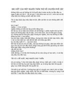 Người trăn trở về chuyện phổ cập