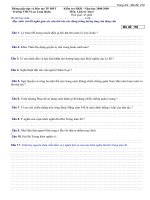 KT HK II  Lịch sử 6- năm học 2008-2009