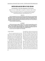 CHUỗI BảO QUảN LạNH THựC PHẩM Và Kỹ THUậT LIÊN QUAN