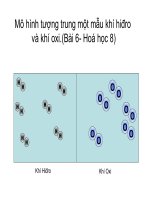 Mô tả một số thí nghiệm