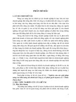 Nghiên cứu các giải pháp nâng cao khả năng tài chính tại công ty cổ phần gạch tuynen số 1  thừa thiên huế 