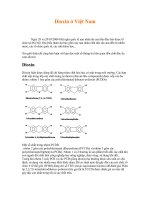 Tư liệu địa lí phổ thông- Đioxxin ở Việt Nam