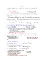 De thi thu DH so 4 (co dap an)