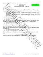 Tuyển sinh vào 10 (đề thi thử 6)