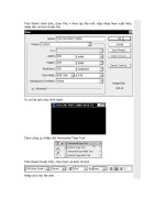 Tạo chữ phát sáng với photoshop