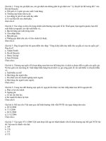 Trắc nghiệm kinh tế quốc tế 